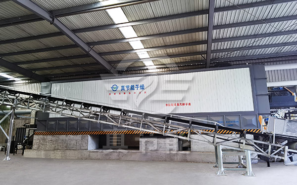 蒸汽糟渣烘干設備現場