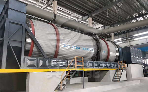 酒糟專用烘干機現場