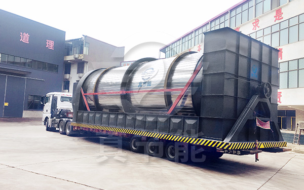 果渣烘干機運輸發貨